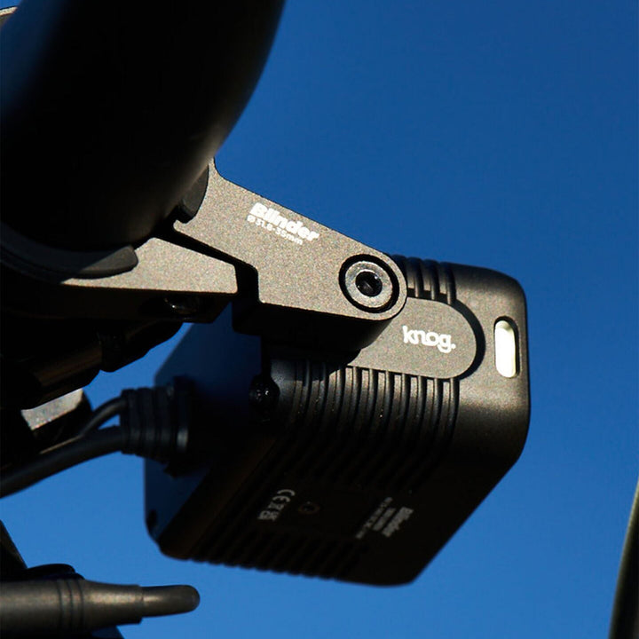 Knog Blinder E1800 eMTB Light Fitted