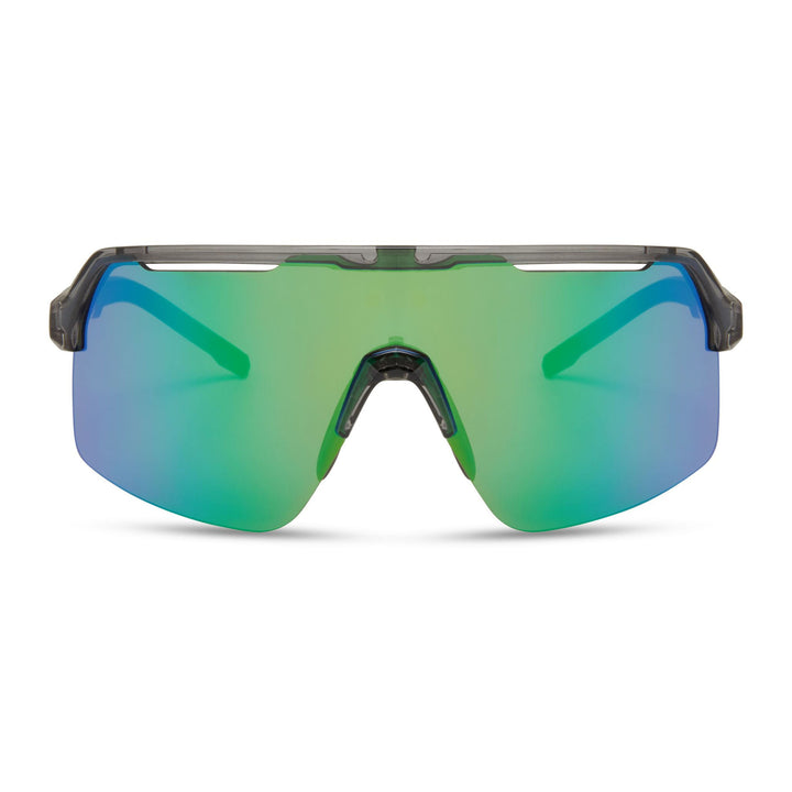 Madison Crypto Air Glasses Crystal/Green Mirror Lens MCL25S252