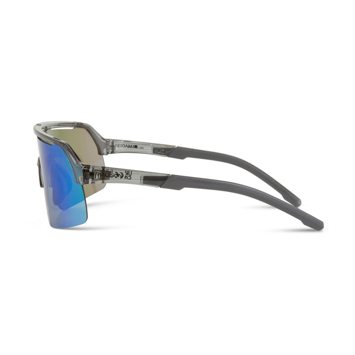 Madison Crypto Air Glasses Clear/Blue Mirror