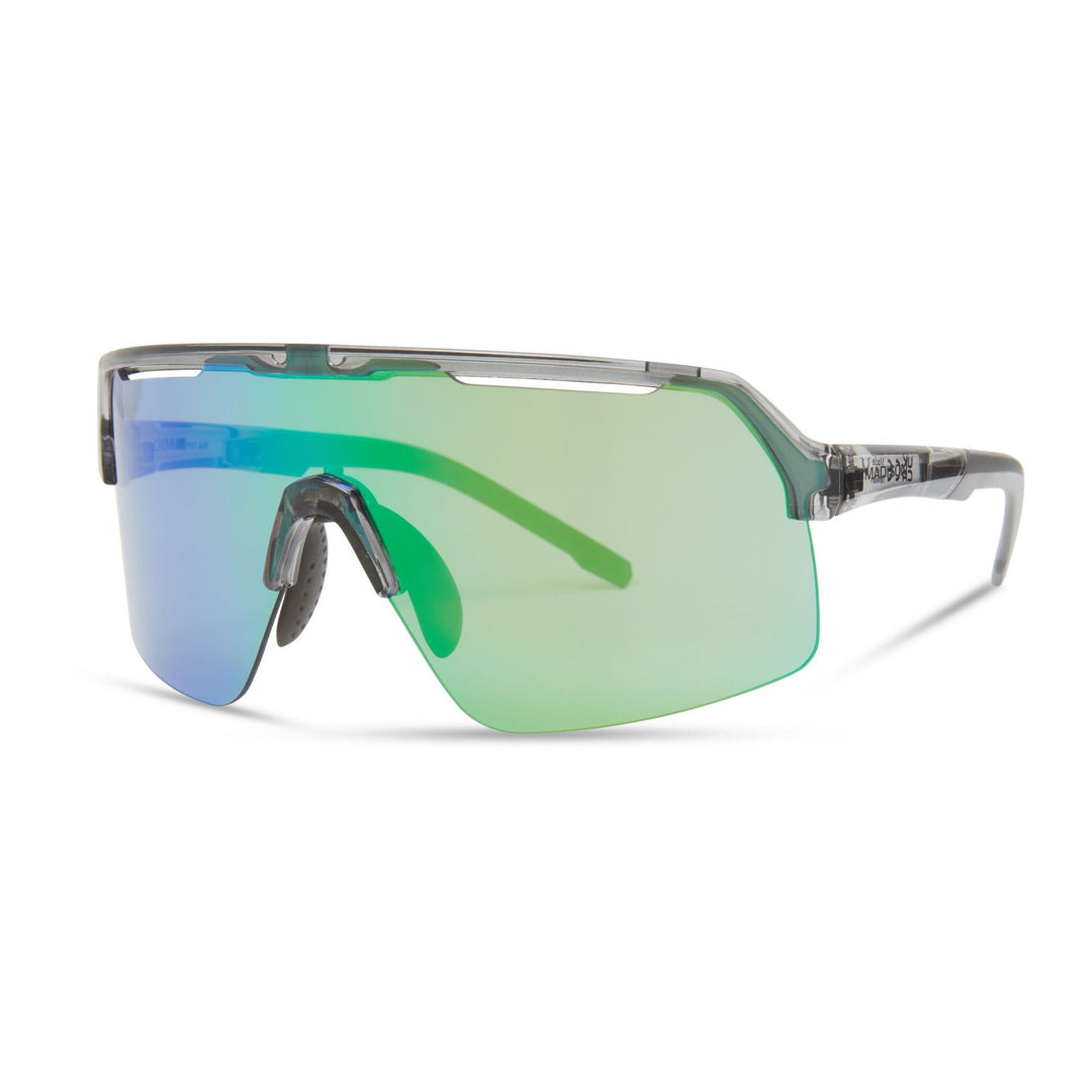 Madison Crypto Air Glasses Crystal/Green Mirror MCL25S252