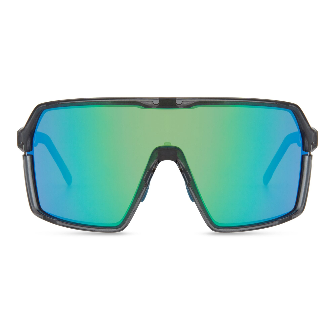 Madison Crypto Glasses Crystal/Green Lens Front
