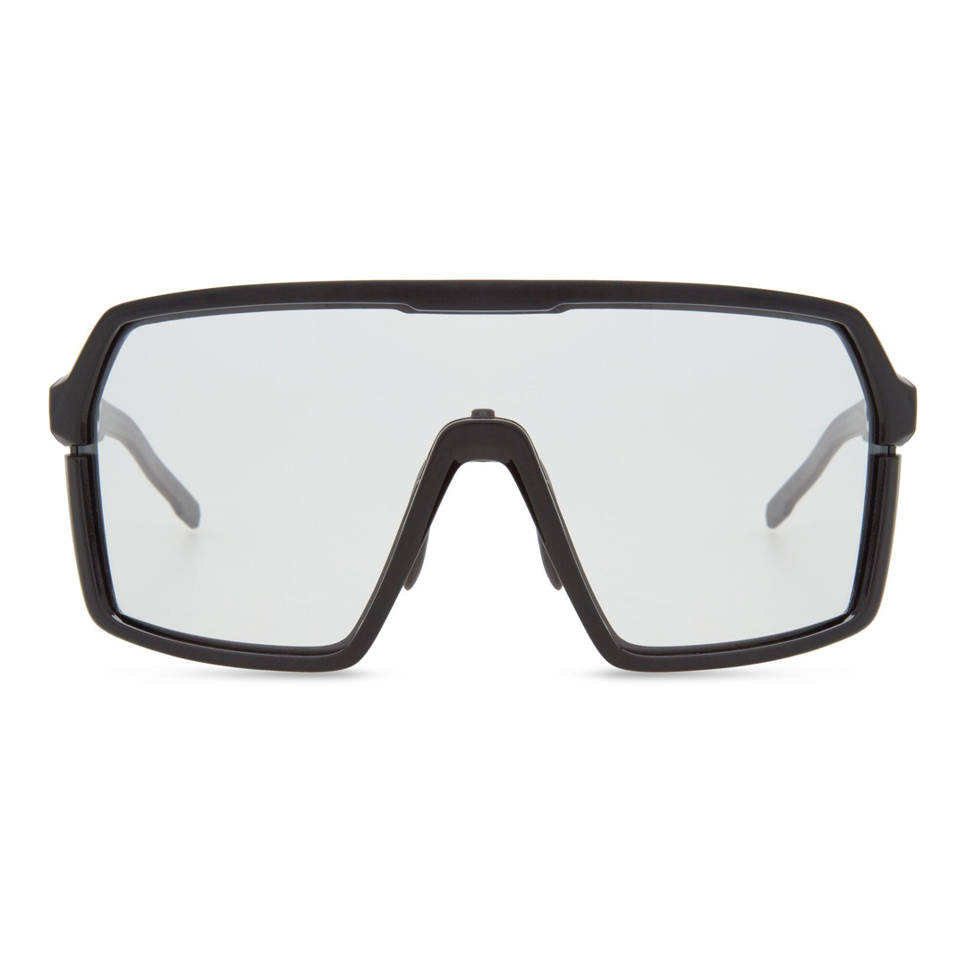 Madison Crypto Glasses Black/Clear Lens Front