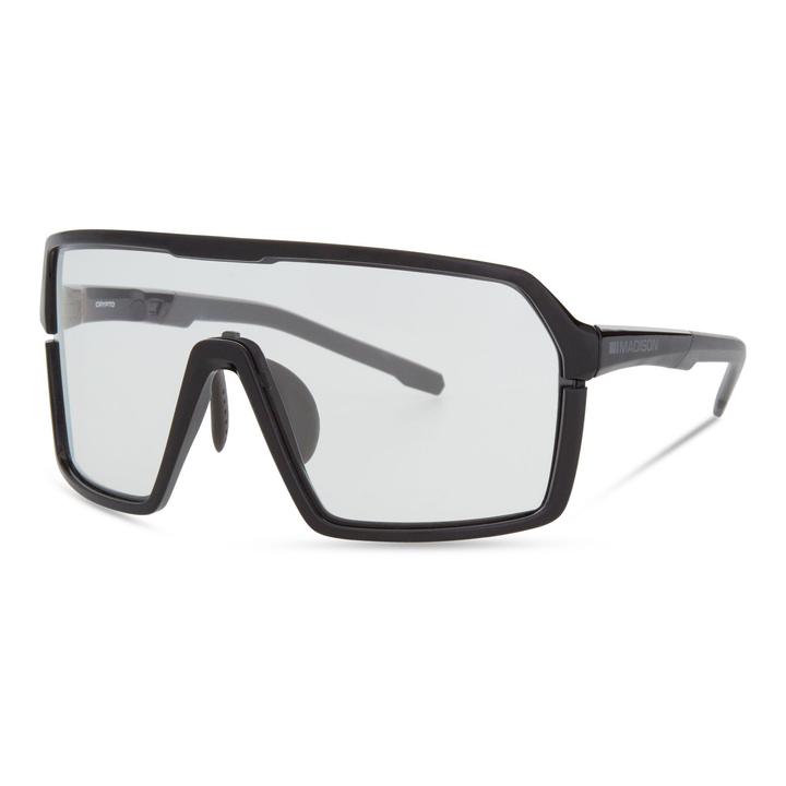 Madison Crypto Glasses Black/Clear Lens