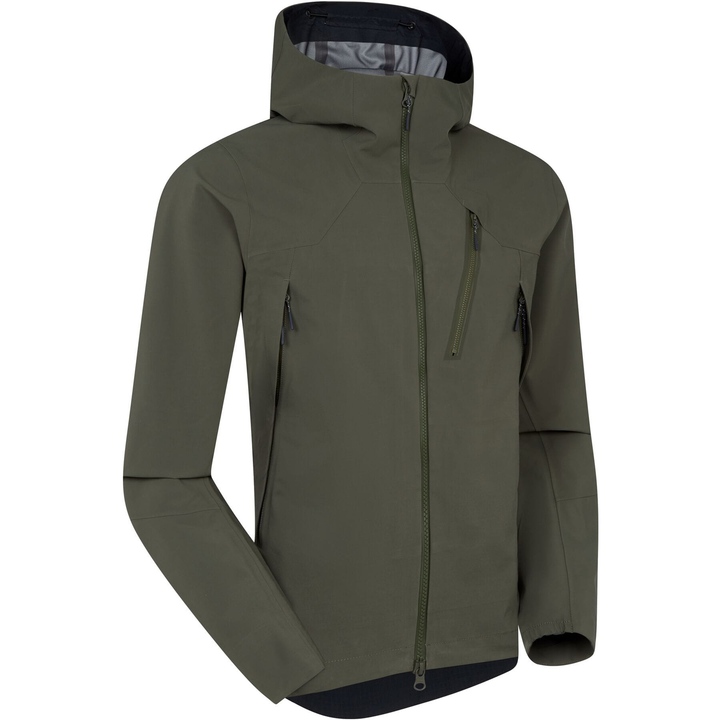 DTE 3 Layer Men's Waterproof Jacket Midnight Green