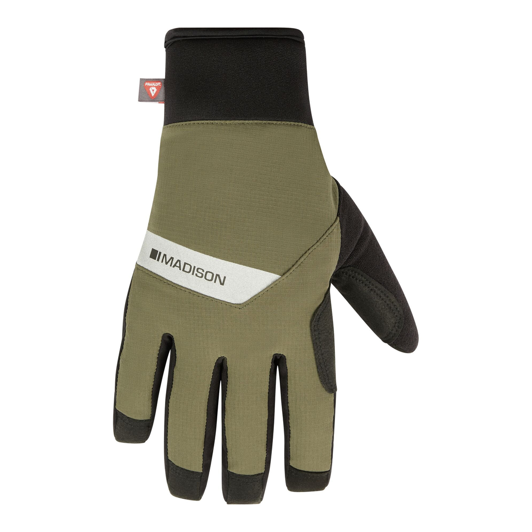 Madison DTE Primaloft Waterproof Mountain Bike Gloves Midninght Green