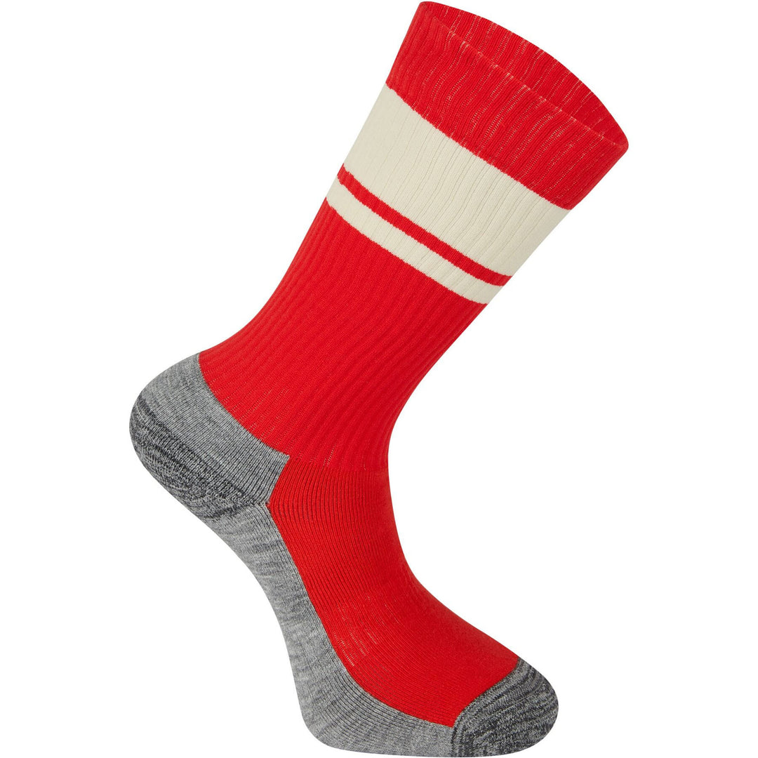 Madison DTE Trail Sock Long Red MCL24S761