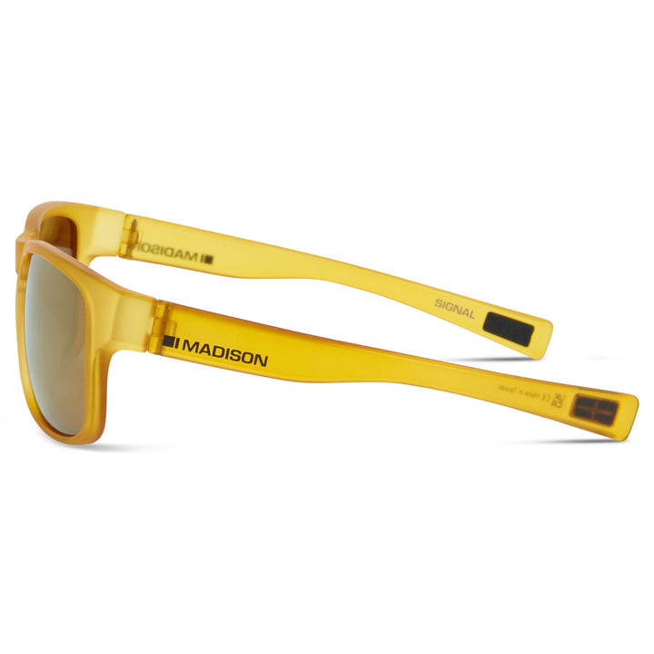 Madison Signal Glasses Tobacco Brown - Root Beer Brown Side
