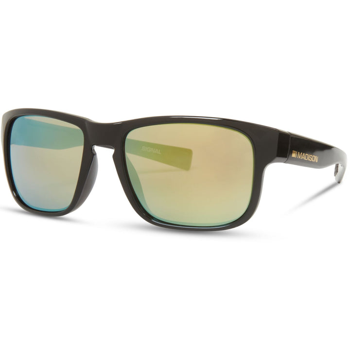 Madison Signal Glasses Gloss Black - Bronze Mirror