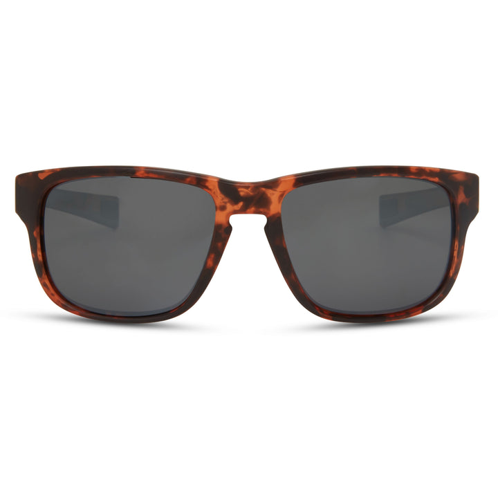 Madison Signal Glasses Dark Tortoise Shell - Black Mirror Front