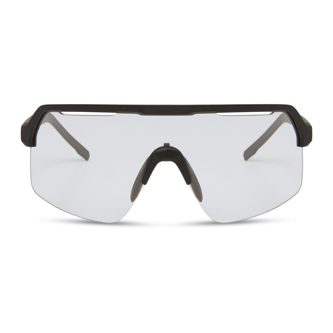 Madison Crypto Air Glasses Matt Black Clear Lens Front MCL25S250