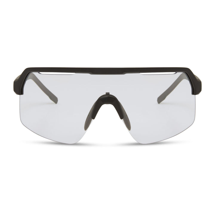 Madison Crypto Air Glasses Matt Black Clear Lens Front MCL25S250