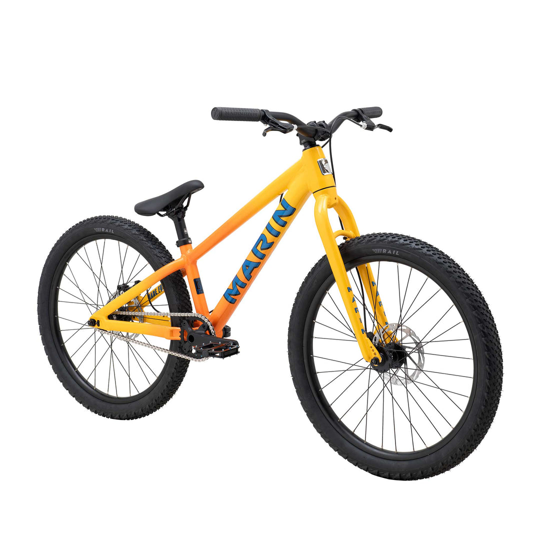 Marin Alcatraz JR 24 Dirt Jump Mountain Bike Yellow Front