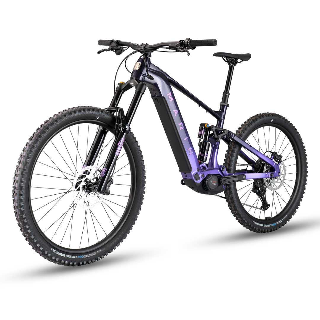 Marin Alpine Trail E1 eMTB Side Purple