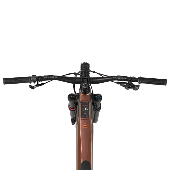 Marin Alpine Trail E2 eMTB Brown Cockpit
