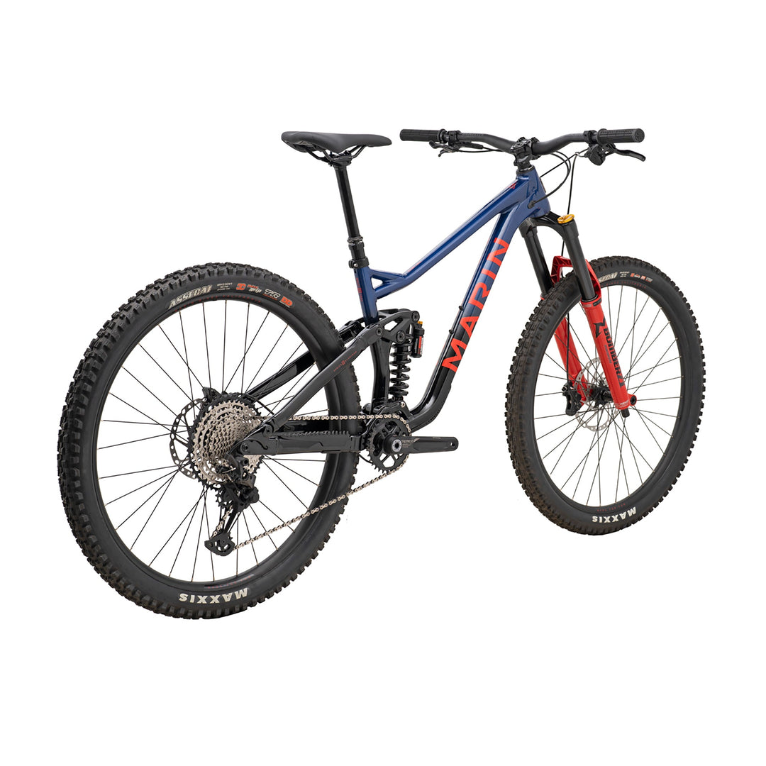 Marin Alpine Trail XR Blue Bike Back