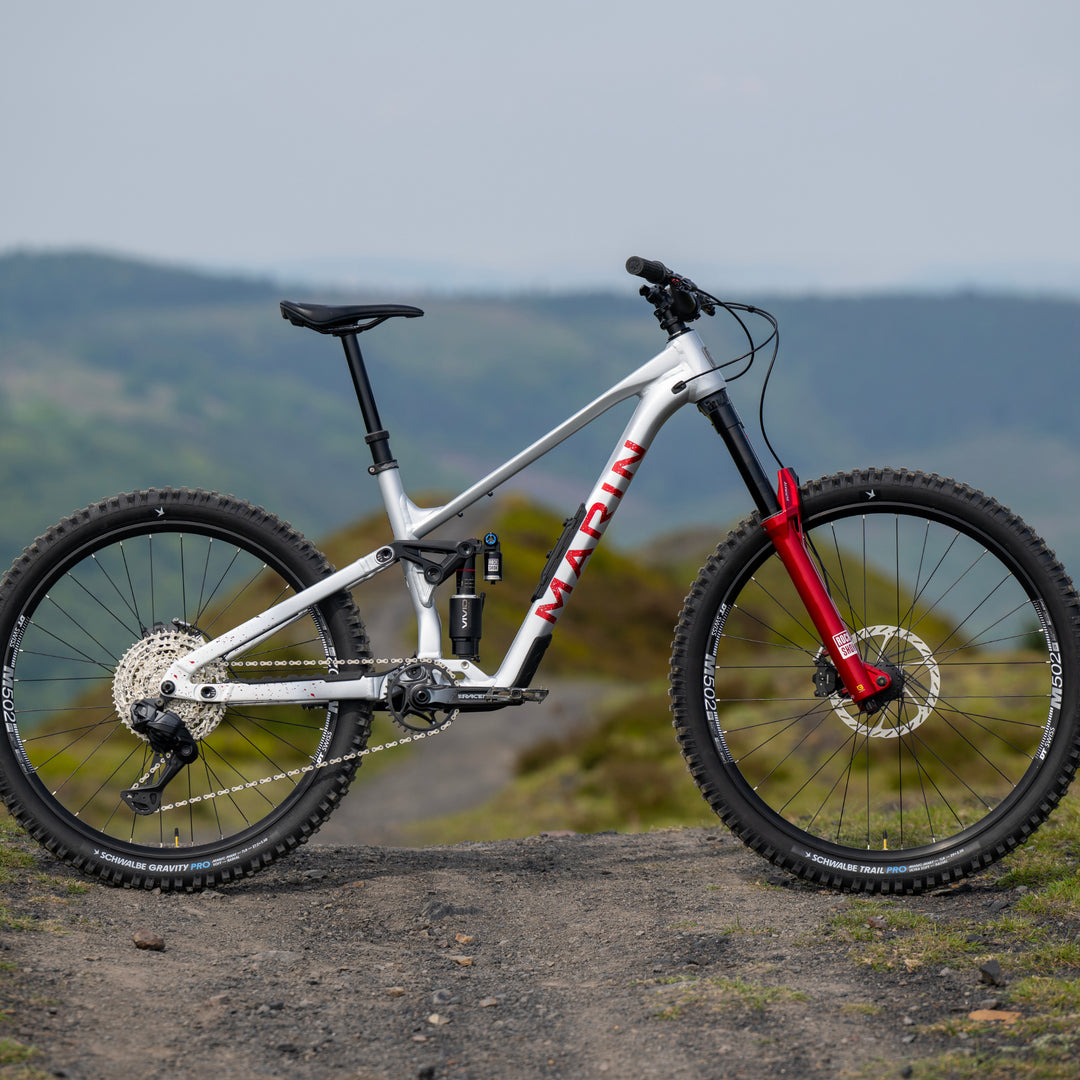 Marin Alpine Trail XR Enduro Mountain Bike Side View