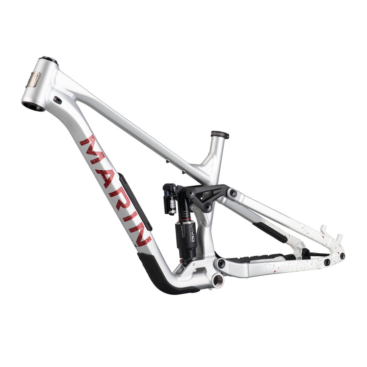 Marin Alpine Trail XR Enduro  Mountain Bike Frame Silver Red Non Drive Side