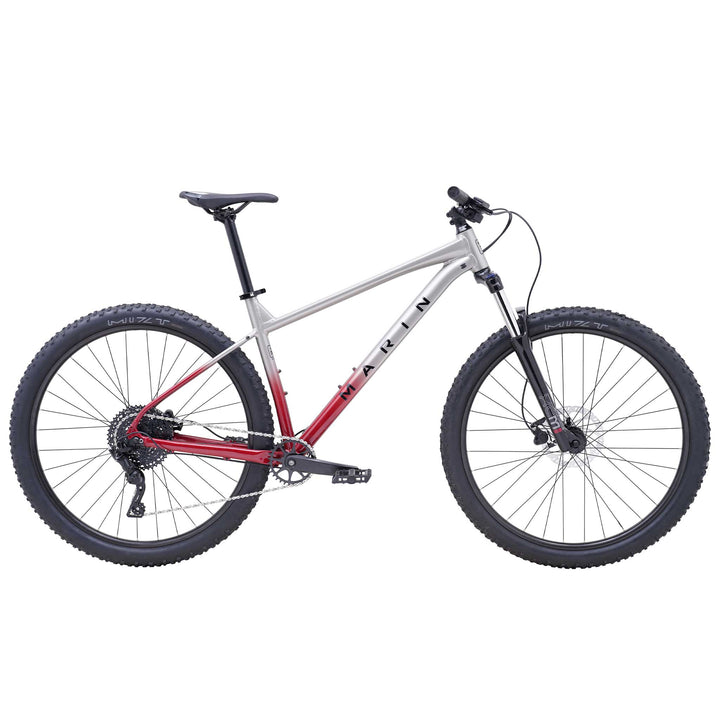 Marin Bobcat Trail 27.5 Mountain Bike Silver/Red