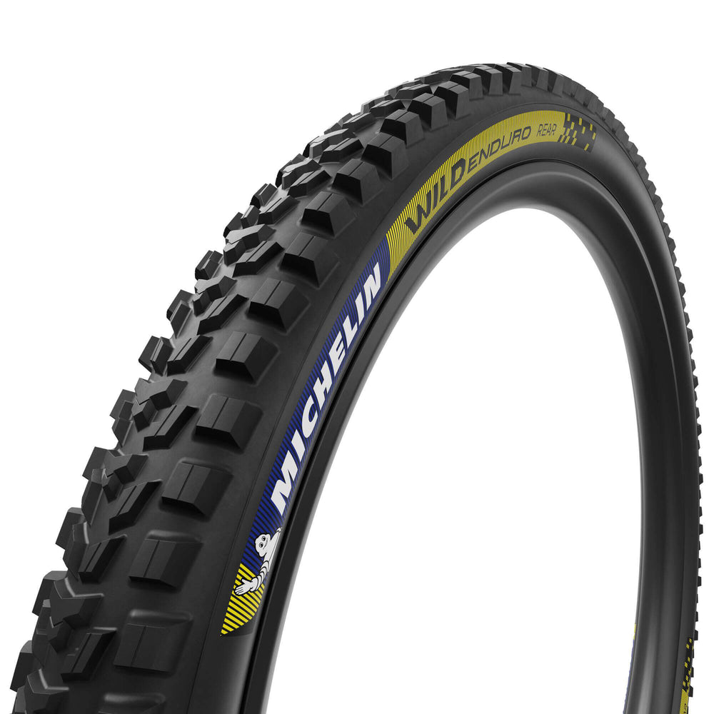 Michelin Wild Enduro Racing Line Rear Mountain Bike Tyre Yellow