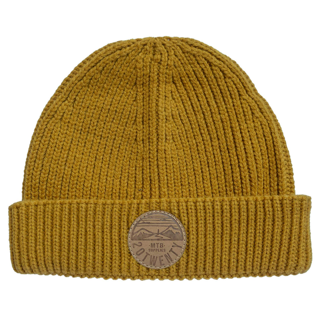 20Twenty MTB Supplies Recycled Beanie Mustard Yellow
