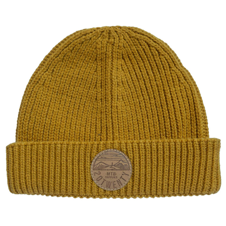20Twenty MTB Supplies Recycled Beanie Mustard Yellow
