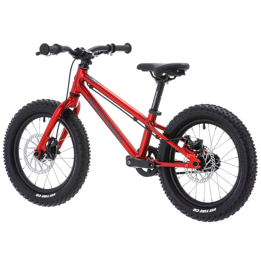 Nukeproof Cub Scout 16" Kids bike Racing Red Non Drive Side Left
