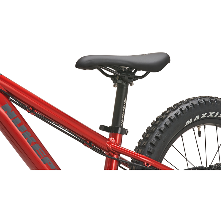 Nukeproof Cub Scout 20 Race Youth Mountain Bike Racing Red Saddle