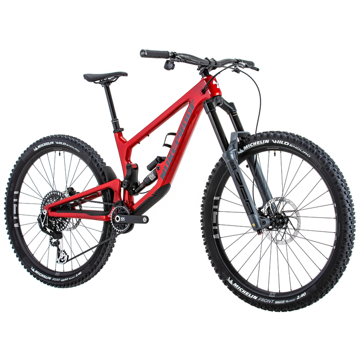 Nukeproof Giga 290 RS Carbon Mountain Bike Front Drive Side