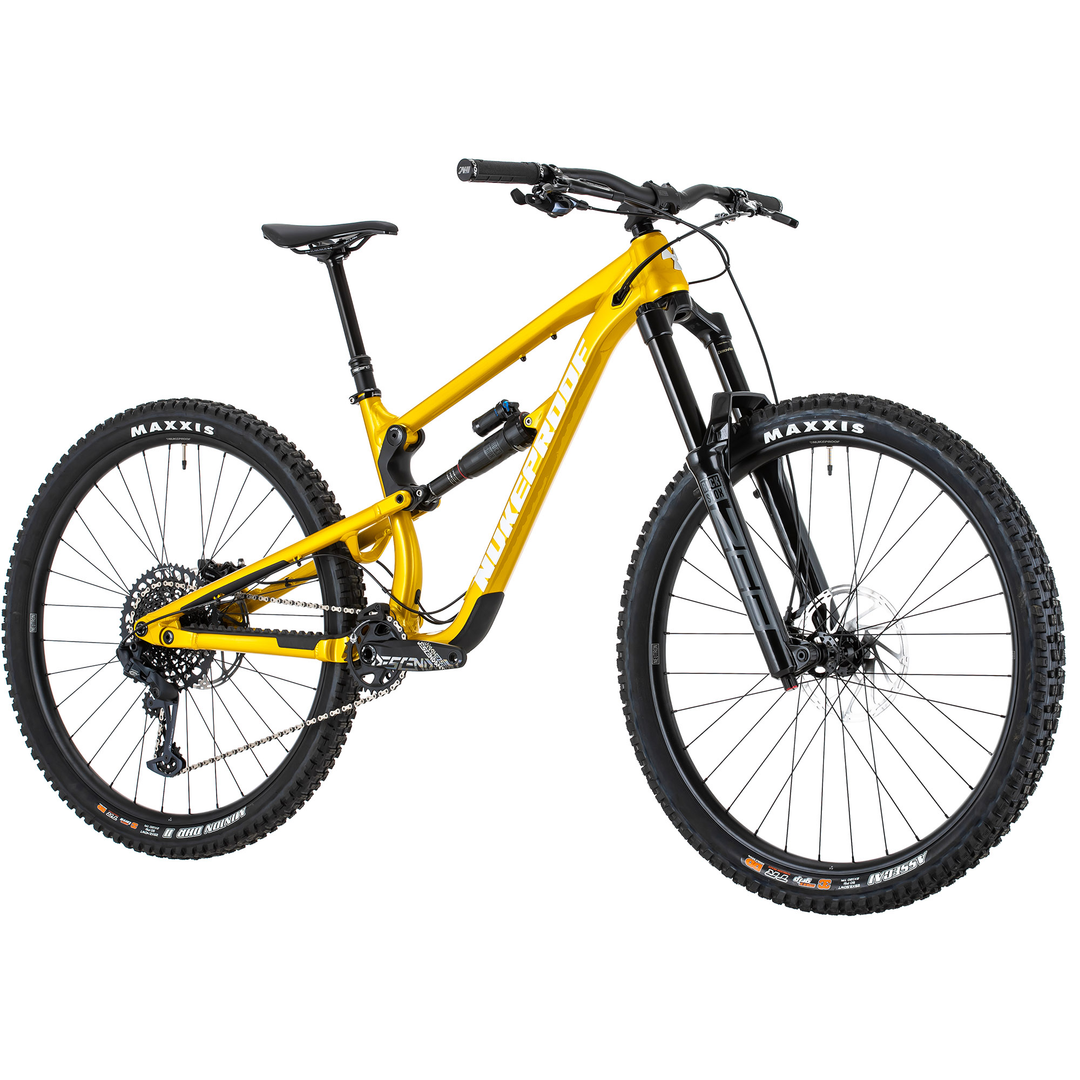 Nukeproof Mega Pro 297 Bike Turmeric Yellow Front