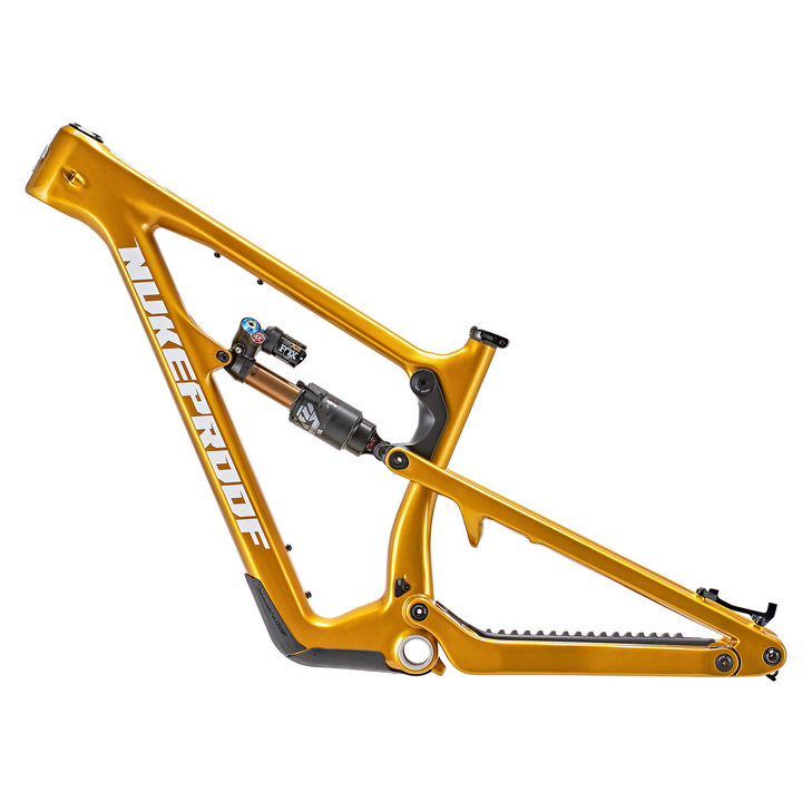 Nukeproof Mega 290 Carbon Fibre Mountainbike Frame Turmeric Yellow