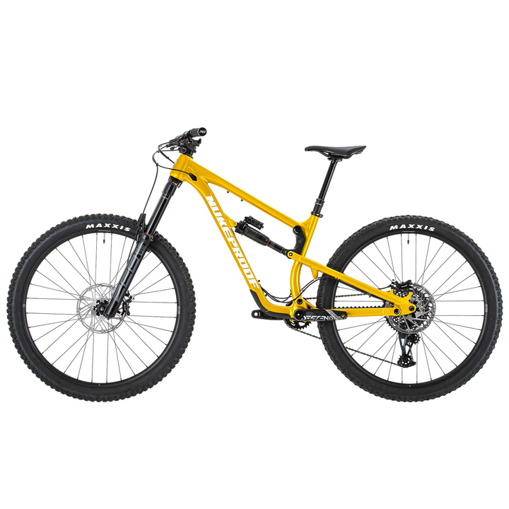 Mega 290 Pro Alloy Bike Turmeric Yellow Non Drive Side