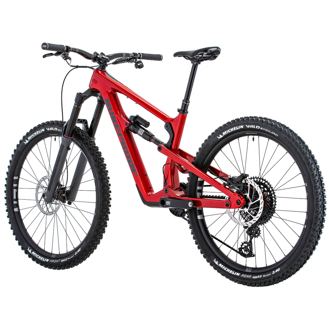 Nukeproof Mega 297 RS Mountainbike Racing Red Rear Non Drive Side