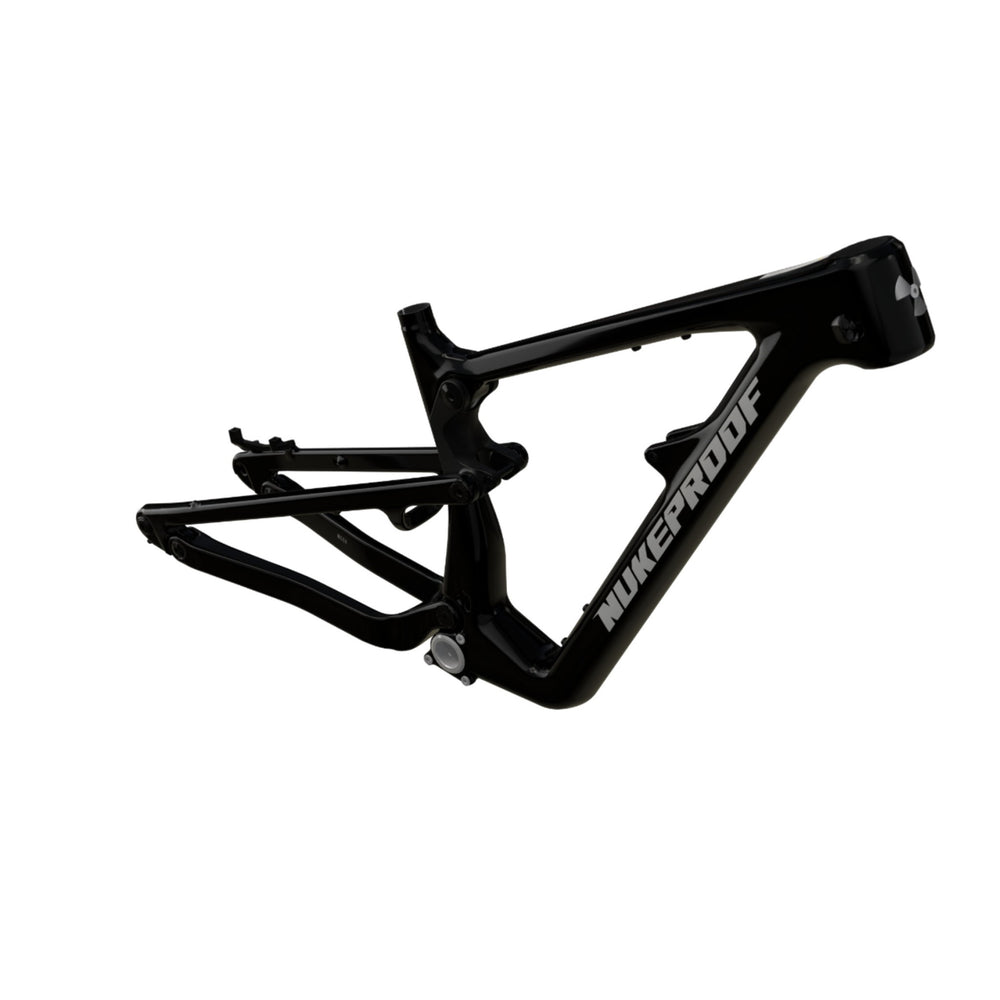 Nukeproof Mega Carbon Mountain Bike Frame Black Chrome Chrome