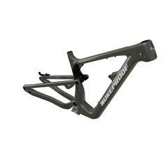 Nukeproof Mega Carbon Mountain Bike Frame Bullet Grey White Chrome
