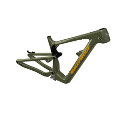 Nukeproof Mega Carbon Mountain Bike Frame Camo Green Yellow Black