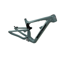 Nukeproof Mega Carbon Mountain Bike Frame Dusty Blue Black Chrome