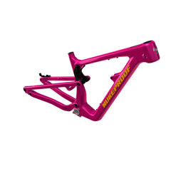 Nukeproof Mega Carbon Mountain Bike Frame Intense Pink Yellow Black