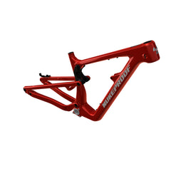 Nukeproof Mega Carbon Mountain Bike Frame Racing Red Chrome Black