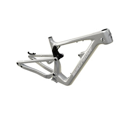 Nukeproof Mega Carbon Mountain Bike Frame Silver White Chrome