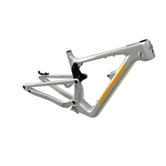 Nukeproof Mega Carbon Mountain Bike Frame Silver Yellow Black