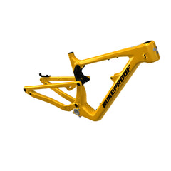 Nukeproof Mega Carbon Mountain Bike Frame Yellow Black Chrome