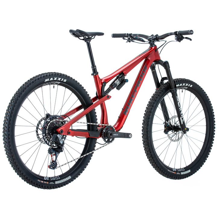 Nukeproof Reactor 290 RS Mountainbike Racing Red Rear Drive Side