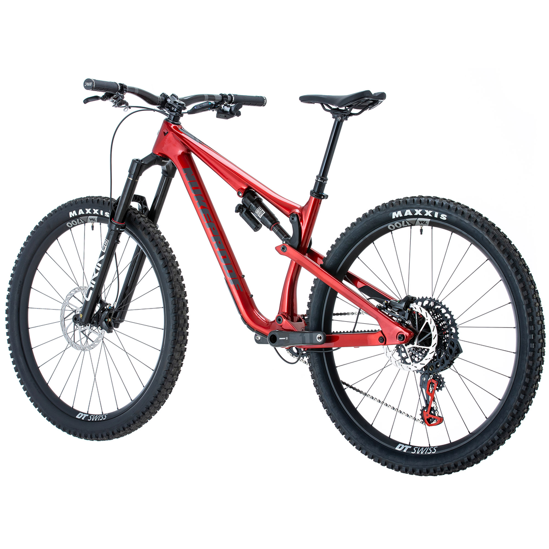 Nukeproof Reactor 290 RS Mountainbike Racing Red Rear Non Drive Side