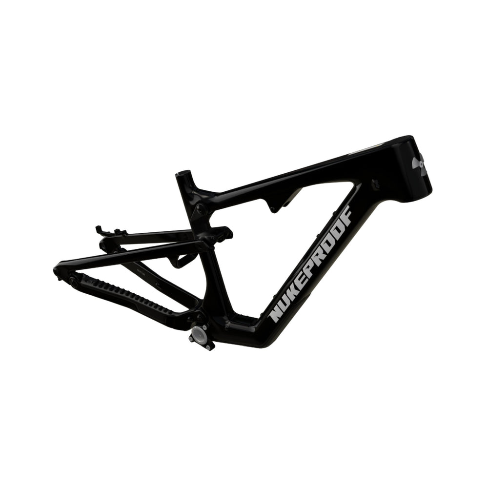 Nukeproof Reactor Carbon Mountain Bike Frame Black Chrome Chrome