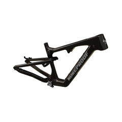 Nukeproof Reactor Carbon Mountain Bike Frame Kracken Blue Yellow Chrome