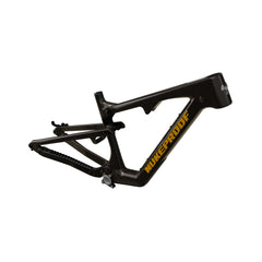 Nukeproof Reactor Carbon Mountain Bike Frame Metallic Black White Chrome