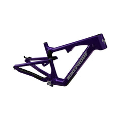 Nukeproof Reactor Carbon Mountain Bike Frame Purple Haze Black Chrome