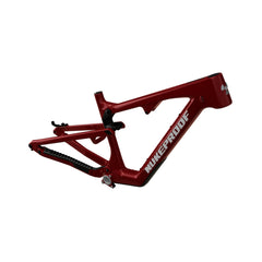 Nukeproof Reactor Carbon Mountain Bike Frame Ron Burgundy Chrome Chrome