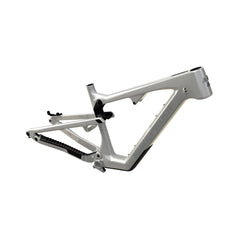 Nukeproof Reactor Carbon Mountain Bike Frame Silver Black Chrome