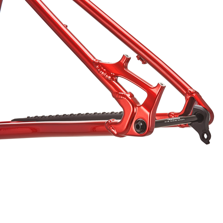 Nukeproof Scout 275 Alloy Hardtail Mountainbike Frame Racing Red Drop Out and Brake Mouny